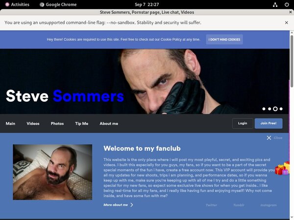Stevesommersxxx.com Trial Offers