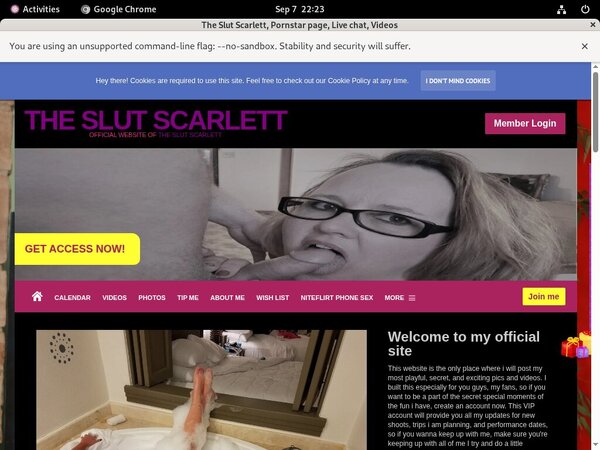 TheSlutScarlett Discount 50% Off