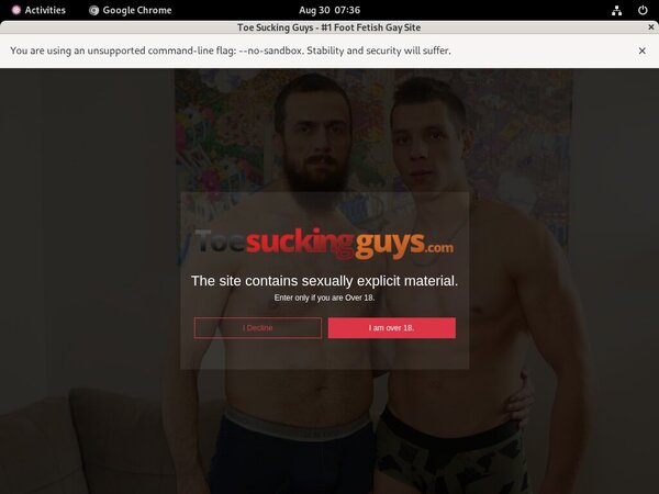 Toe Sucking Guys Register