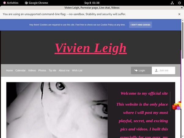 Username And Password For Vivien Leigh
