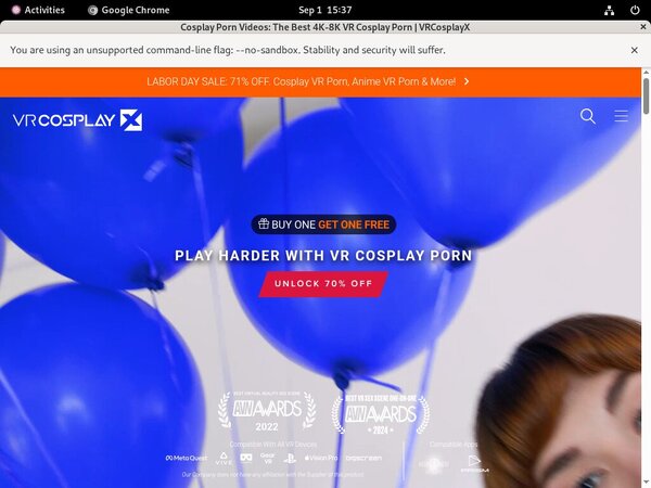 VR Cosplay X Member Password