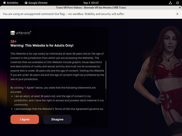 VRB Trans Porn Login