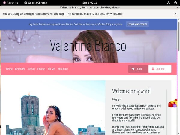 Valentinabiancox Checkout Page