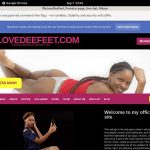 Welovedeefeet.com Active Accounts