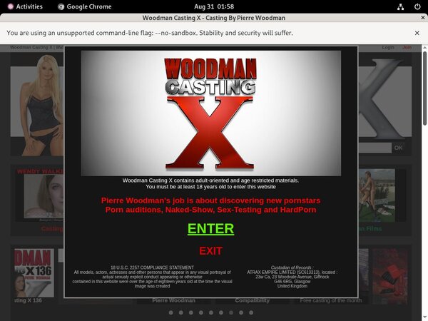 Woodmancastingx Logins