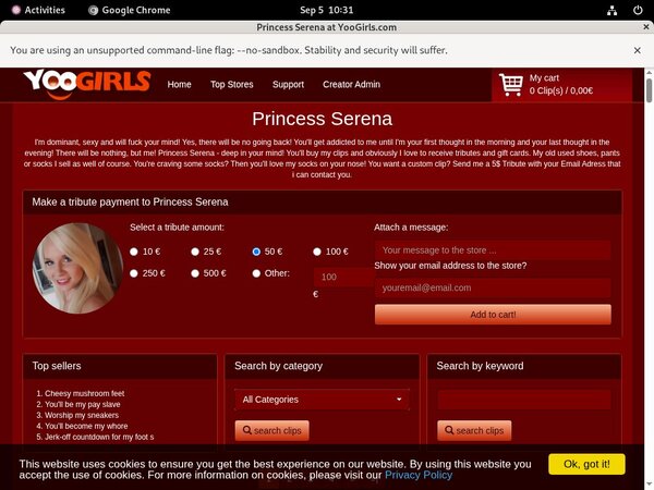 Yoogirls.com Password Accounts