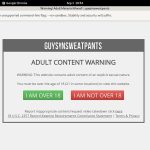 Guys In Sweatpants Users