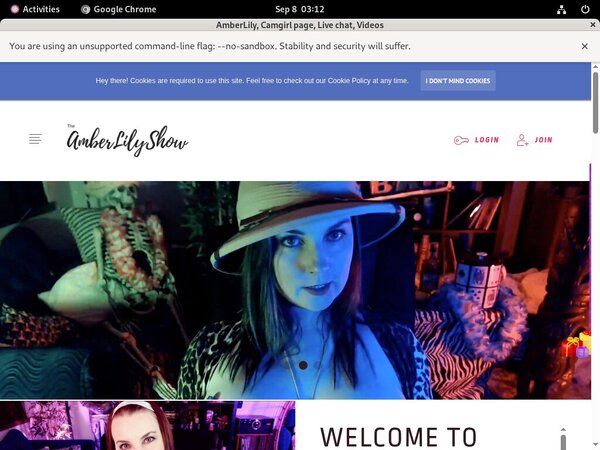 Login Com Amberlilyshow Free