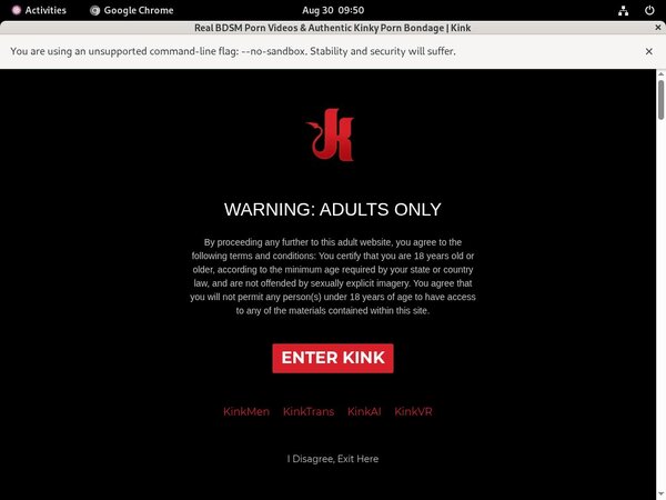New Kink Discount Deal