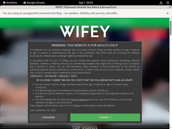 Wifey Member Account